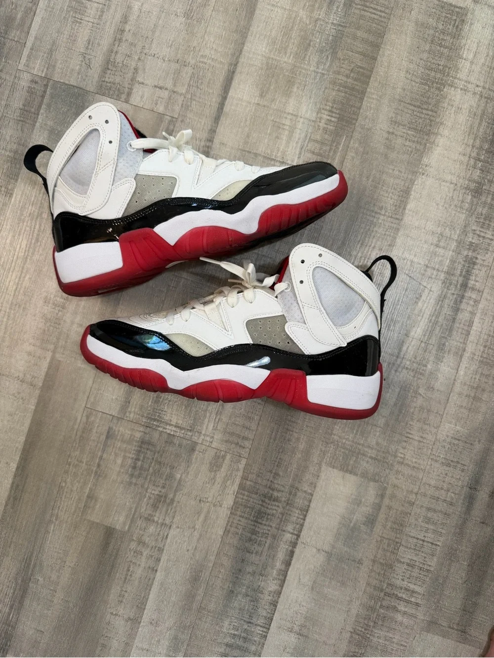 Nike Air Jordan Two Trey White Black Gym Red Men’s Shoes Size 10.5 DO1925-106